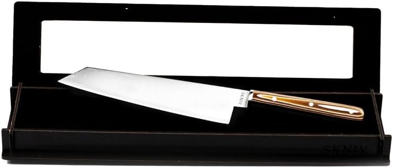 Özel Seri El Yapımı Profesyonel Yekpare Çelik Kiritsuke Şef Bıçağı (30cm) - Özel Ahşap Kutulu