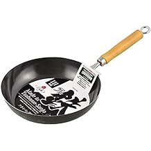 Pearl Metal HB-2403 Tsubame Sanjo Iron Frying Pan, 10.2 inches (26 cm), Induction Compatible, The Iron