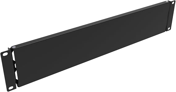 2U Hinged Solid Blank Panel for 19" Rack Mount (2UBP)