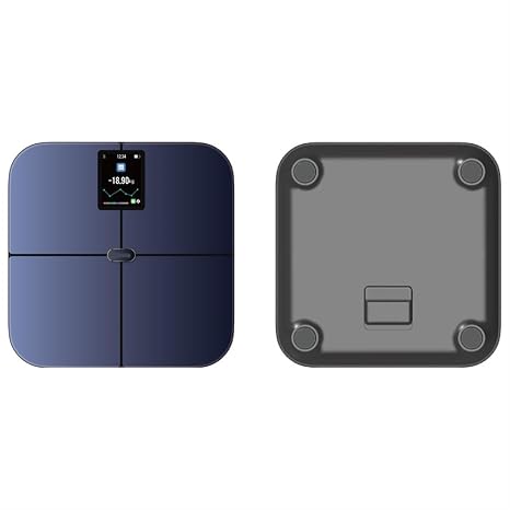 Smart Scale for Body Weight and Fat Percentage, Digital Bathroom Scale BMI Weighing, 21 Body Composition Metrics, Bathroom Digital Weighing Machine,Blue