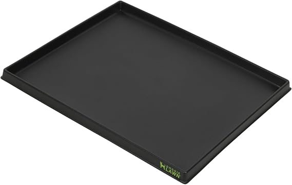 DoggieLawn Leak-Proof Dog Potty Tray, Grass Pad Holder, Medium 25x20.5x1.5