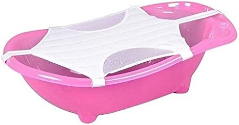 Flipper Baby Shower Bebek Banyo Küveti - Lüks Küvet Filesi Hediyeli (açık pembe)