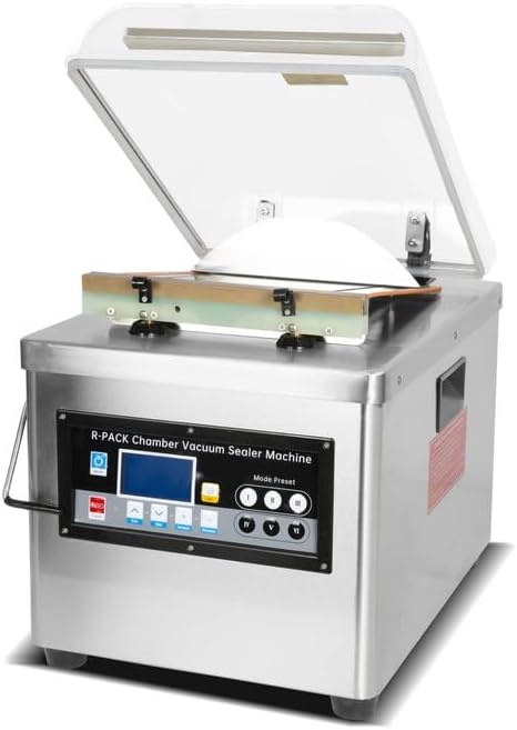 Chamber Vacuum Sealer,Perfect For Wet Food, Liquids, Powders and Sous Vide,Food Storage,Applied in Home Kitchen and Commercial Use
