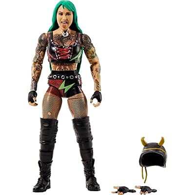 WWE Shotzi Elite Collection Action Figure, 6-inch Posable Collectible Gift for WWE Fans Ages 8 Years Old & Up