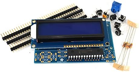 Adafruit I2C Controlled + Keypad Shield Kit for 16x2 LCD [ADA715]