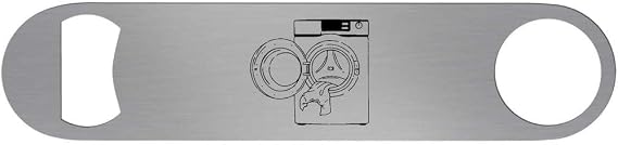 Azeeda 'Open Washing Machine' Bar Blade Bottle Opener (BR00021207)