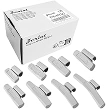 FN-M75G Wheel Weight Kit FN Style ;Grey 75 pcs/kit: 10g 15pcs, 15g 20pcs, 20g 15pcs, 25g 5pcs, 30g 5pcs, 40g 5pcs, 50g 5pcs and 60g 5pcs