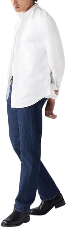 Levi's Mens 501 Regular Straight-Leg Denim Jeans Blue Size 32 Length 30