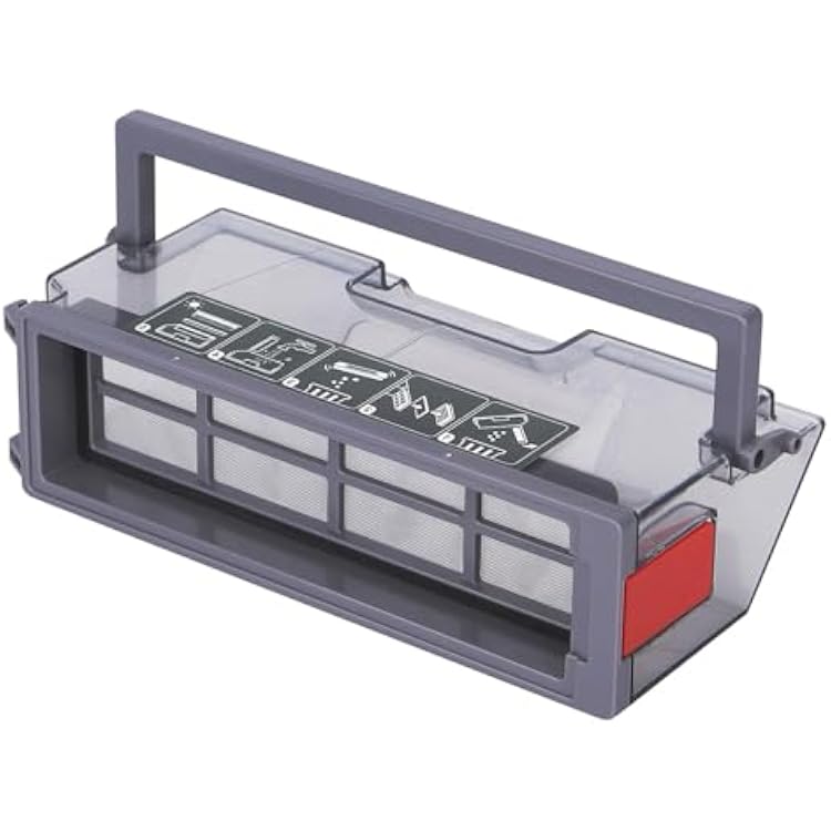 Dust Bin Box for ECOVACS Deebot T8 N8 T5 N5 950 Vacuum Cleaner Robot Accessories, Not Suitable for Automatic Dust Collection Plate