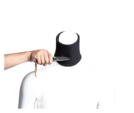 Cut Resistant Gloves, Level 5 Cut Resistant Anti-stab Slash Resistant Neck Guard Best Protection Self-defense Body Safety