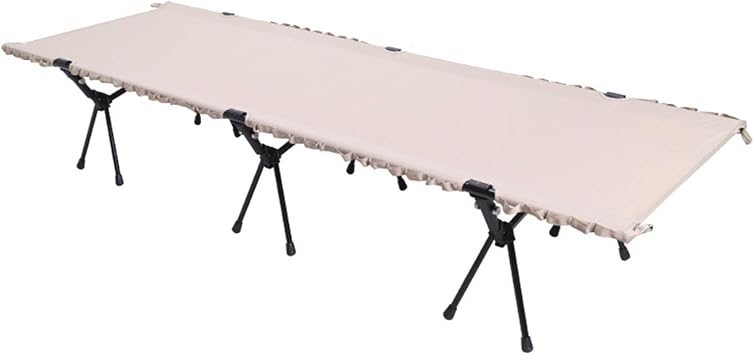 Outdoor Camp Bed, 80cm Wide, Foldable, Bearing 120kg, Suitable for Outdoor Camping, Fishing, Hiking