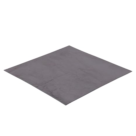 Ti Thin Plate Square Titanium Foil Sheet 99.8% Purity Metalworking Supplies for Automotive 0.3mm 0.5mm Thick(0.3mm(0.01inch))