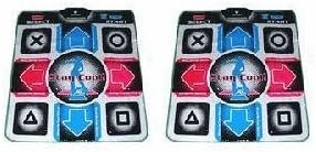 Two Dance Dance Revolution Dance Pads for PS2 by Dance Dance Revolution