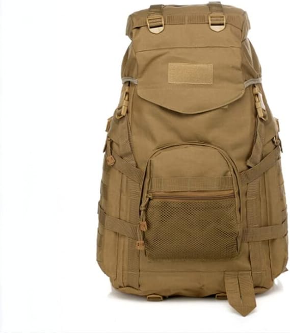 YABOO Tactical Combat Camouflage Bag Outdoor Sports Pack Hiking Rucksack Knapsack Molle 50L Backpack