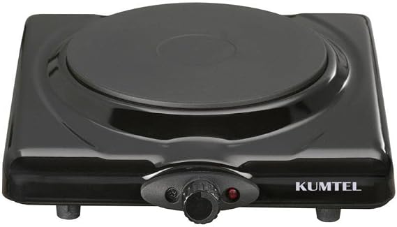 KUMTEL Electric Hotplate Black Cooker LX-7115 BLACK