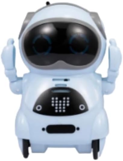 Interactive Dialog Mini Smart Robot Voice Recognition Recording Singing and Dancing Mini Robot Play Blue