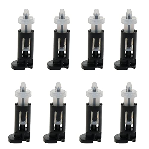 Heatsink Mount Pin ZZHXSM 8pcs Plastic Push Screw Cooler Fan Fastener Mounting Clip for 775 Socket CPU Cooler Heatsink Fans