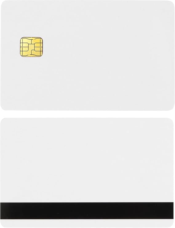 J3R180 JCOP4-180K Java Smart Card -Replace J2A040 Chip Java Jcop Cards -UNFUSED J3R180 Java Chip Cards with 2 Track 8.4mm HICO Magnetic Stripe - 1Pack