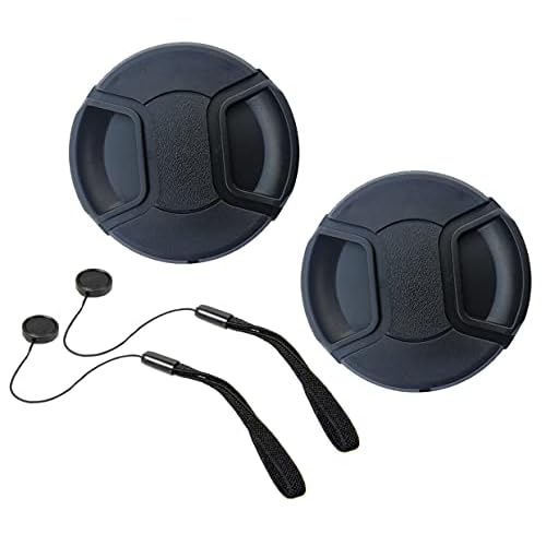 52mm Lens Cap Cover for Canon RF 35mm F1.8 is Macro STM,Compatible for Nikon AF-S DX NIKKOR 35mm f1.8G,[2 Pack] HUIPUXIANG