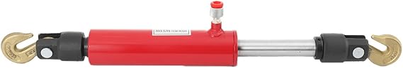 10 Ton Hydraulic Pull Back Ram, Hydraulic Puller Ram with 5" Stroke, Pull Back Jack for Auto Body Straightening, Hydraulic Ram Cylinder for Truck & Farm Equipment Repair, 8100 PSI, All-Steel Construct