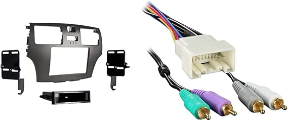 Metra Car Radio Installation Kit for Lexus ES300/ES330 (2002-2006) and Amplifier Integration Harness for Select 2000-2004 Toyota Vehicles