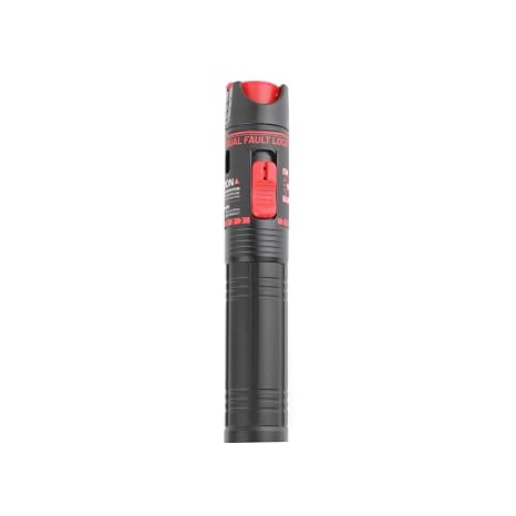Red Light 100KM Visual Fault Locator, Fibre Optic Cable Tester Meter for Fiber Network Cable Test