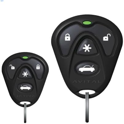 Avital Remote Bundle - Two 7143L 4 Button Replacement remotes for 4103LX