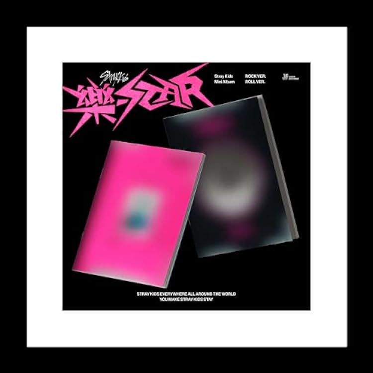 Stray Kids -STAR ROCK-STAR 8th Mini Album CDContentsPhotocardTracking Sealed SKZ Standard ROLL Version