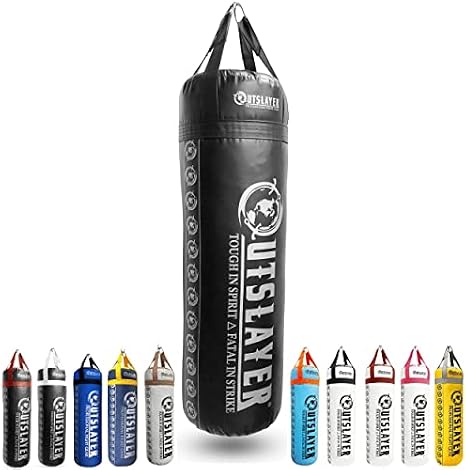 Outslayer 80 Pound Filled Punching Bag Boxing and MMA Made in USA