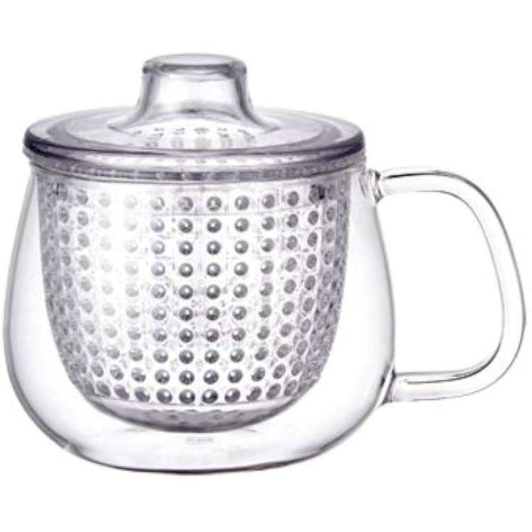 KINTO 22911 UNITEA Unimag, 11.8 fl oz 350 ml, Clear, Heat-resistant Glass
