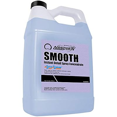 Nanoskin SMOOTH Quick Detailer Spray 1 Gallon for Car Detailing | Superior Gloss Enhancer, Wax Booster & Clay Lubricant | Waterless, Effortless Cleanup of Dust, Smudges, Fingerprints & Contaminants