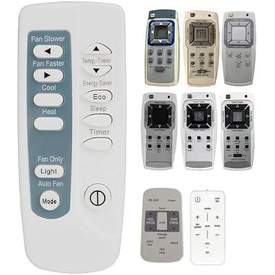 Replacement Remote Control Compatible for Most Frigidaire Window Air Conditioner Remote Models