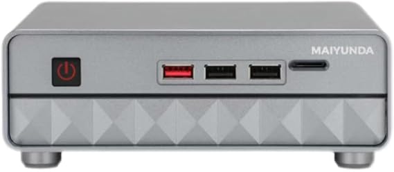 Mini PC,Intel N100 M1 Mini Pro NAS Host Soft Router,4*Intel i226-V 2.5G,1*DDR5 4800MHz,1*DP1.4,1*HDMI2.1, Support 4K 60Hz,Supports up to 5*M.2(PCIE3.01) Nvme (16GB RAM 256GB SSD)