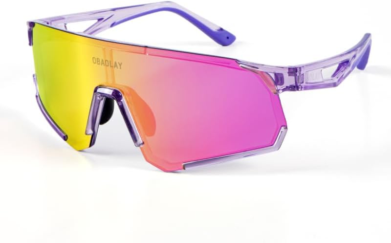 Cycling Glasses Sports Sunglasses for Men Women Sunglasses UV Protection for Running Baseball