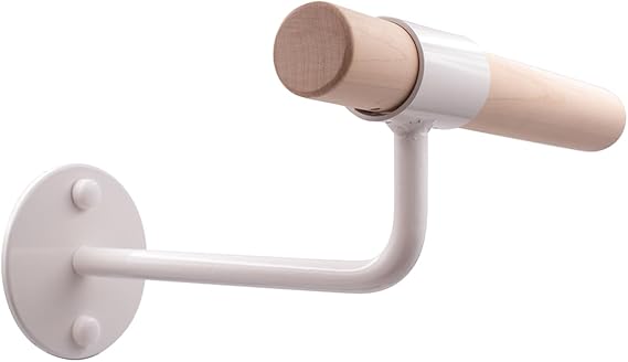 VITA Barre Wall-Mounted Single Ballet Barre, Cambre, 32 ft, Wood | Fixed Height, Made in USA, Home, Studio or Gym Exercise Equipment for Kids & Adults | Dance, Fitness, Pilates