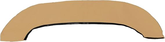 SavvyCraft Boat Bimini Top Cover Storage Boot, Beige 54"-60" W