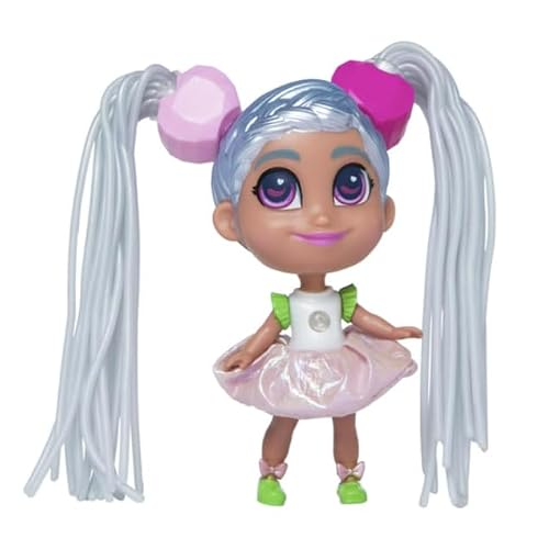 Hairdorables Shortcuts Jelly Hair Series Silver Hair
