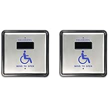 Touchless Wave Handicap Sensor Switch, no-Contact Hand Sensor Infrared Switch (513N Wired)