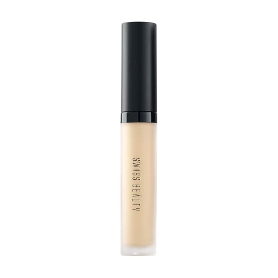 SWISS BEAUTY Professional Liqiud Concealer, Face MakeUp, Light-Moyen, 5.6g, Multi