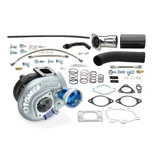 Tomei ARMS MX8270 JournalBearing Turbocharger Kit Compatible with 180SX, S13, S14, S15 SR20DET 2.0L Engine, CNC Billet Compressor, 450 HP Capable
