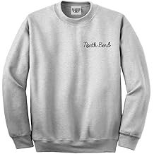 FASHIONISGREAT North Bend Oregon OR Script Chest Womens Unisex Crewneck Sweatshirt