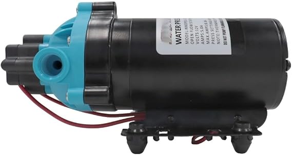 High Pressure Diaphragm Pump 31 Series With Bypass Switch And Pressure Switch Protection 80 120 PSI 12V 24V 115V 220V For Water Transfer(NMDP31-G19-80-12)