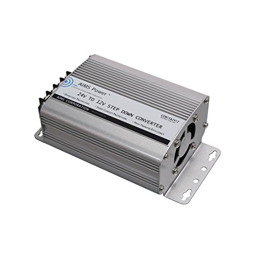 AIMS Power CON15A2412 15 Amp 24V-12V DC Converter