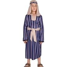 A2Z 4 Kids Boys Nativity Play Villager Costume Shepherd Townspeople Joseph Innkeeper Christmas Play Fancy Dress Costume