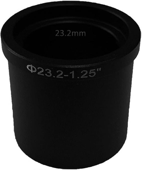 Telescope Camera Adapter 1.25 inch to C Interface 23.2 mm Eyepiece Camera Adapter 31.7mm to C CS CCD Adapter (Color : 23.2mm to 1.25inch)