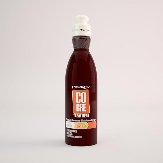 Prokpil | Maintenance Natural Treatment Copper Nuance | Mantenimiento Matizador Color Cobrizo Tratamiento Matizante Cobre (Regular Size 10oz-300ml)