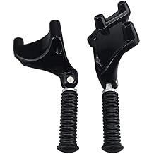 Passenger Footpeg w/Mount Kit,Rear Passenger Footrests Pedal w/Mount Kit for Harley Sportster Forty-Eight 48 Seventy-Two 72 883 1200 2014-2022,Black