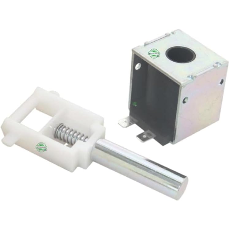 241675704 CKD675704X compatible with Crosley, Electrolux, Frigidaire, Gibson, Kenmore, White Westinghouse Refrigerator Solenoid and Yoke Assembly fits old number 241675704
