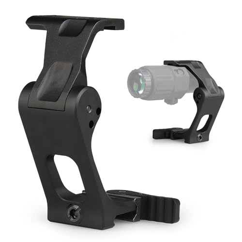 YSS Tactical FTC Magnifier Mount with Fast QD Lever 2.91 Optical Centerline Height Flip to Center Mechanism CNC Aluminum Compatible G23,G30,G33,G43,G45, 3X, 6X Etc