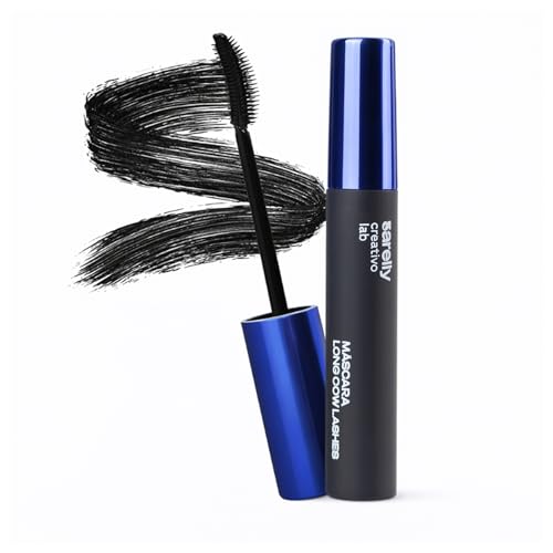 SARELLY Cow Lashes Mascara | Waterproof | Volumizing & Lengthening | Lash-Conditioning | Vegan & Cruelty-Free